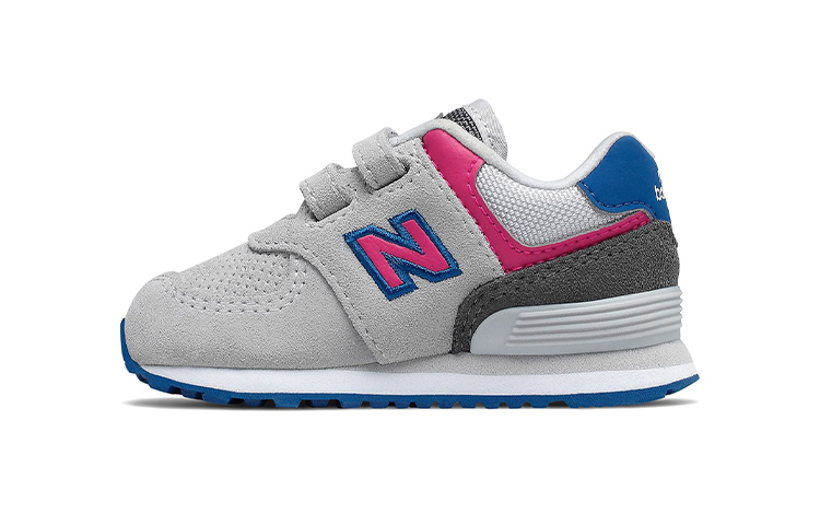(TD) NB Hook / Loop 574 Pink 'Grey'