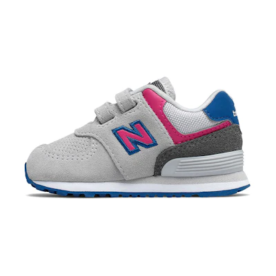 (TD) NB Hook / Loop 574 Pink 'Grey'