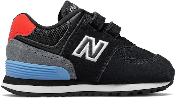 幼童 New Balance 魔鬼氈 574 黑藍紅 Order 幼童 New Balance 魔鬼氈 574 黑藍紅