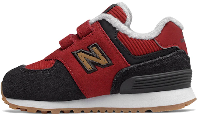 (TD) New Balance Hook and Loop 574 'Negro Rojo' IV574KWS Buy (TD) New Balance Hook and Loop 574 'Negro Rojo' IV574KWS