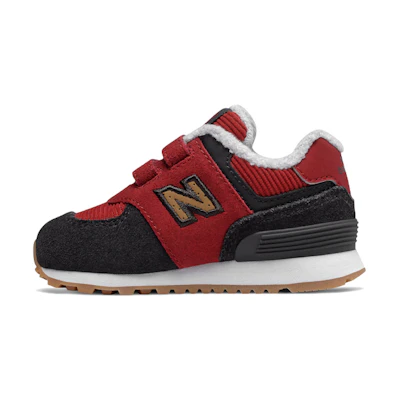 (TD) NB Hook and Loop 574 'Black Red'