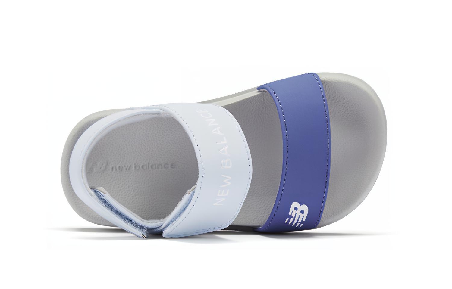 Shop (TD) New Balance Nclay 休闲蓝色凉鞋 '海军蓝白灰' ITNCLAYR