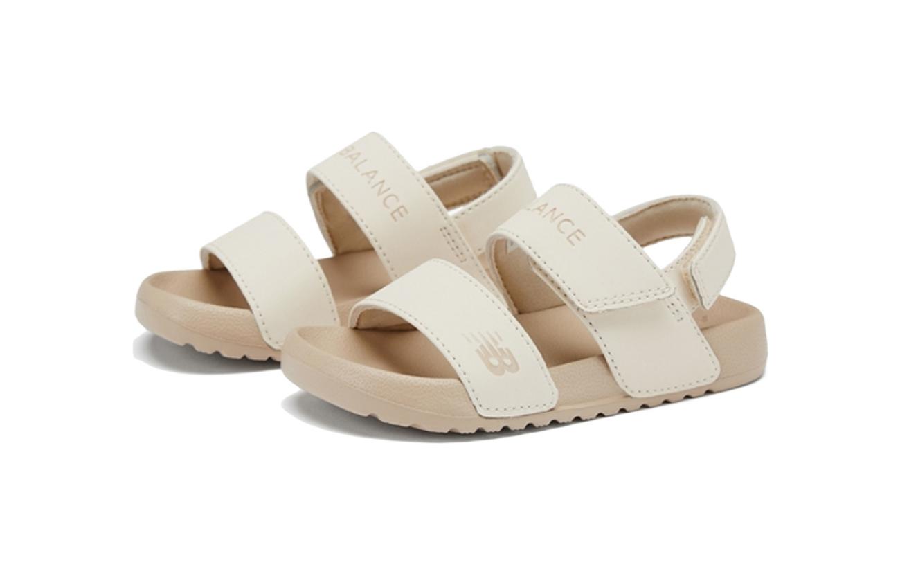 Lookbook (TD) New Balance Nclay Kasual Krim Putih Sandal 'Krim Beige' ITNCLAYD