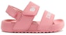 (TD) New Balance Nclay Series Sandal Kasual Lembut & Selesa Warna Merah Jambu ITNCLAYP