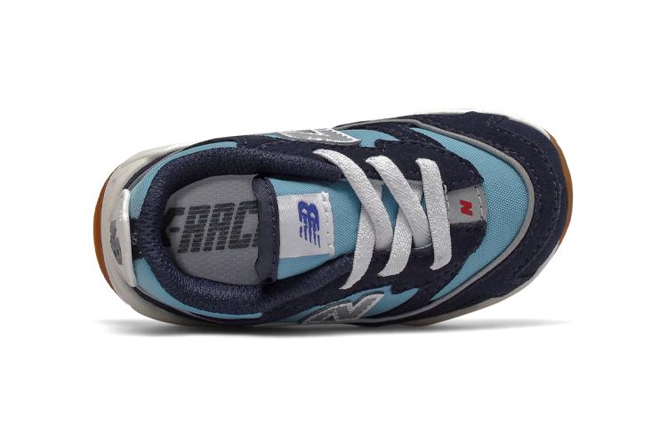 Lookbook (TD) 뉴발란스 번지레이스 X-레이서 '블루' (New Balance Bungee Lace X-Racer 'Blue') IHXRCNL