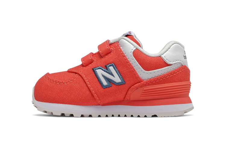 Buy (TD) New Balance 钩环574海岸组橙红色系列 IV574SOL