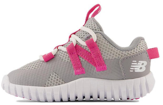 (Toddler) New Balance Playgruv v2 Bungee 'Grey Hi-Pink' ITPGRVAD Buy (Toddler) New Balance Playgruv v2 Bungee 'Grey Hi-Pink' ITPGRVAD