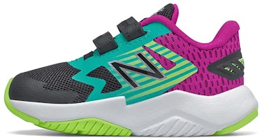 (Toddler) New Balance Rave Run Black Pink Green 'Blackpink Green' ITRAVBM1 (Toddler) New Balance Rave Run Black Pink Green 'Blackpink Green' ITRAVBM1