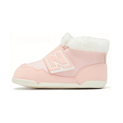 (TD) NB V1 Hook & Loop Boot 'White Pink'