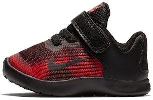 (Toddler) Nike /Baby Flex 2018 RN Professional Black Red AH3442-004 (Toddler) Nike /Baby Flex 2018 RN Professional Black Red AH3442-004