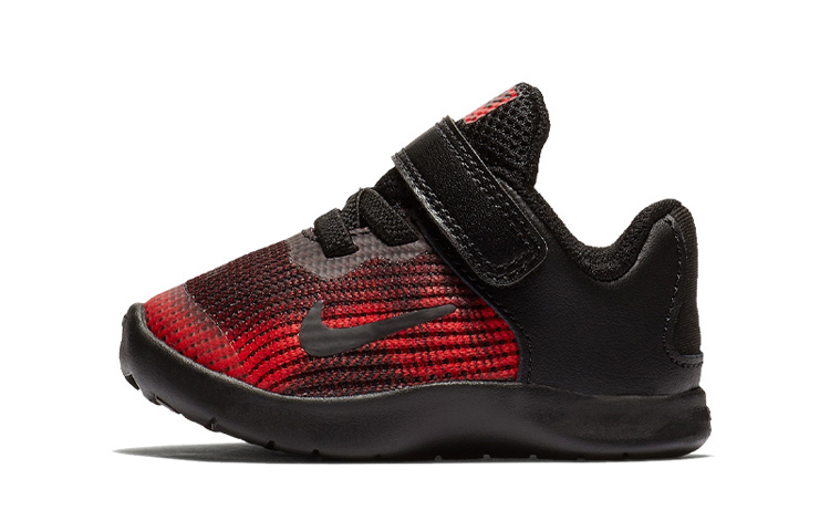 (Toddler) Nike /Baby Flex 2018 RN Professional Black Red AH3442-004