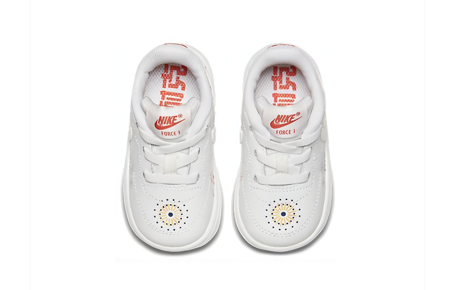 Shop (TD) Nike /Baby Force 1 '18 QS Sulam 'Putih' AO2092-100