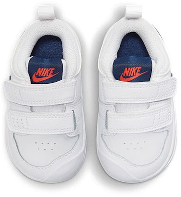 (Toddler) Nike /Baby Pico 5 Wear-resistant Shock Absorption Non-Slip Low Tops Sports Shoe White Blue AR4162-106 Shop (Toddler) Nike /Baby Pico 5 Wear-resistant Shock Absorption Non-Slip Low Tops Sports Shoe White Blue AR4162-106