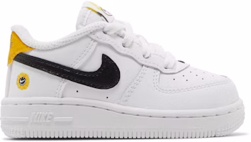 (Toddler) Nike Air Force 1 '07 LV8 'White/Black/Yellow' DM4254-100 (Toddler) Nike Air Force 1 '07 LV8 'White/Black/Yellow' DM4254-100