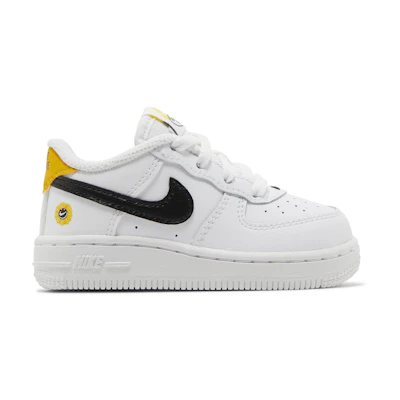 (TD) Nike Air Force 1 '07 LV8 'White/Black/Yellow'