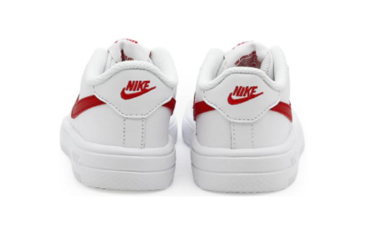 Lookbook (TD) 耐克空军一号低帮18'白红' 905220-101