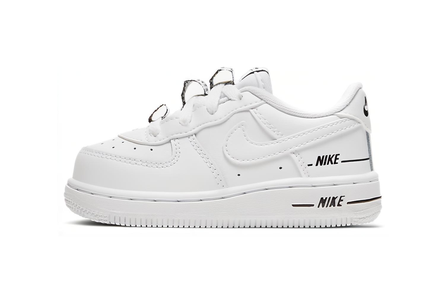 (TD) Nike Air Force 1 Low 'Double Air White Black'
