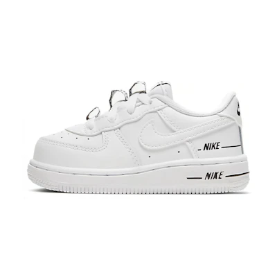 (TD) Nike Air Force 1 Low 'Double Air White Black'