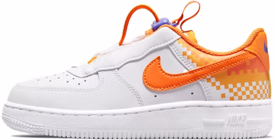 (Preschool) Nike Air Force 1 Low Toggle 'White Orange' DR8410-181 (Preschool) Nike Air Force 1 Low Toggle 'White Orange' DR8410-181