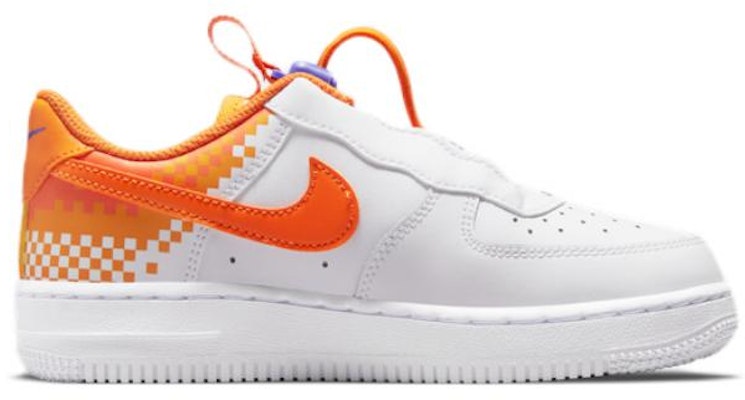 (Preschool) Nike Air Force 1 Low Toggle 'White Orange' DR8410-181 Order (Preschool) Nike Air Force 1 Low Toggle 'White Orange' DR8410-181