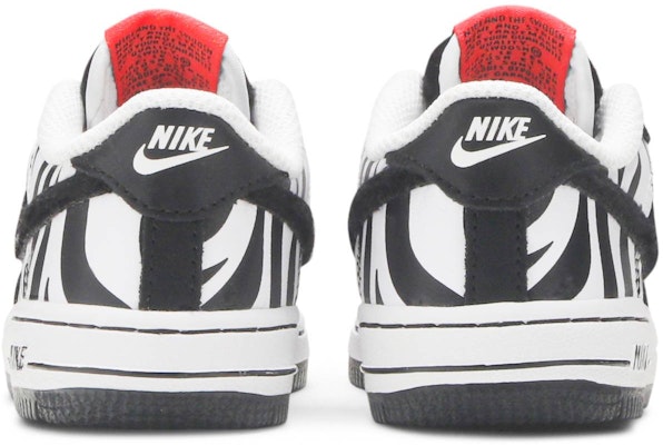 (TD) Nike Air Force 1 Low 'Cebra' CU4691-100 Details for (TD) Nike Air Force 1 Low 'Cebra' CU4691-100