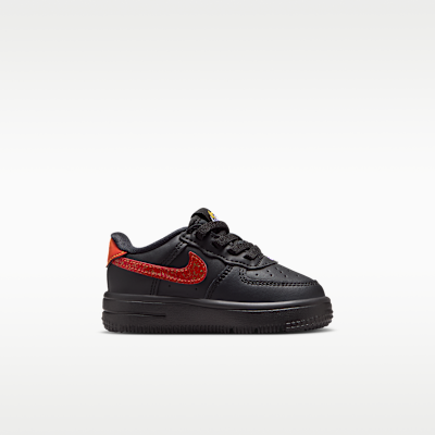 Lookbook (Toddler) Nike Air Force 1 Low Easy On Black/Laser Orange/Picante Red/Action Grape IV5947-001