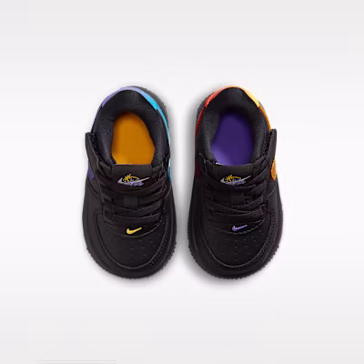 (Toddler) Nike Air Force 1 Low Easy On Black/Laser Orange/Picante Red/Action Grape IV5947-001 Shop (Toddler) Nike Air Force 1 Low Easy On Black/Laser Orange/Picante Red/Action Grape IV5947-001