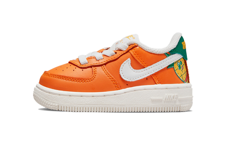 Buy Toddler Nike Air Force 1 Low LV8 Skate Shoes Orange White DQ5087 811 Novelship