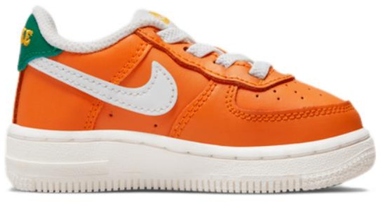 (Toddler) Nike Air Force 1 Low LV8 Skate Shoes Orange/White DQ5087-811 Order (Toddler) Nike Air Force 1 Low LV8 Skate Shoes Orange/White DQ5087-811