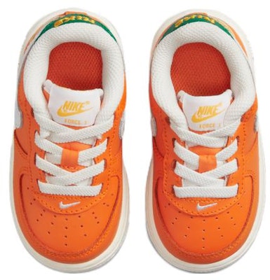 (Toddler) Nike Air Force 1 Low LV8 Skate Shoes Orange/White DQ5087-811 Shop (Toddler) Nike Air Force 1 Low LV8 Skate Shoes Orange/White DQ5087-811
