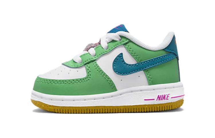 (TD) Nike Force 1 LV8 'Spring Green White'