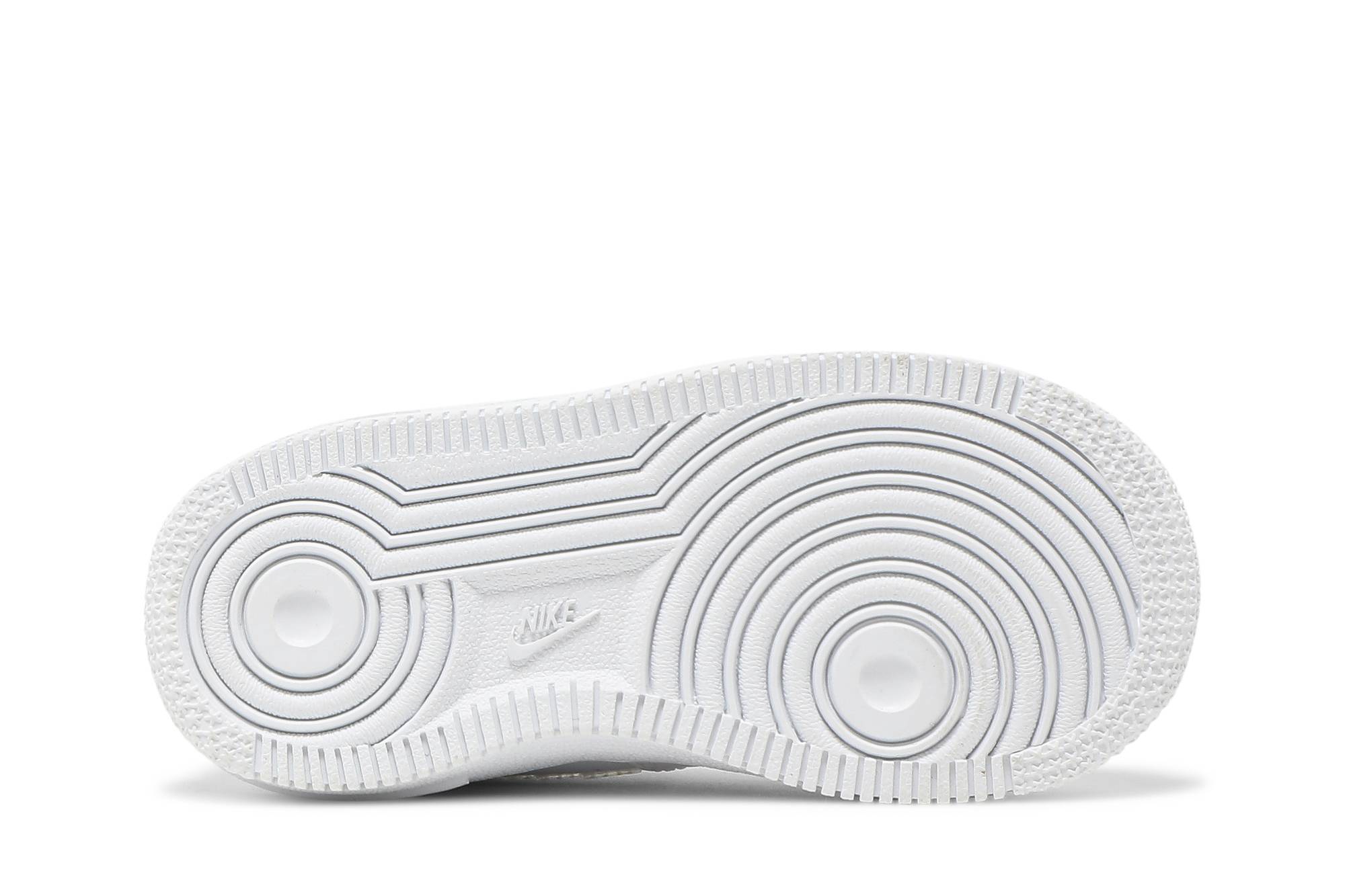 Shop (TD) Nike Air Force 1 LV8 'Digital Swoosh - Putih' CW1582-100