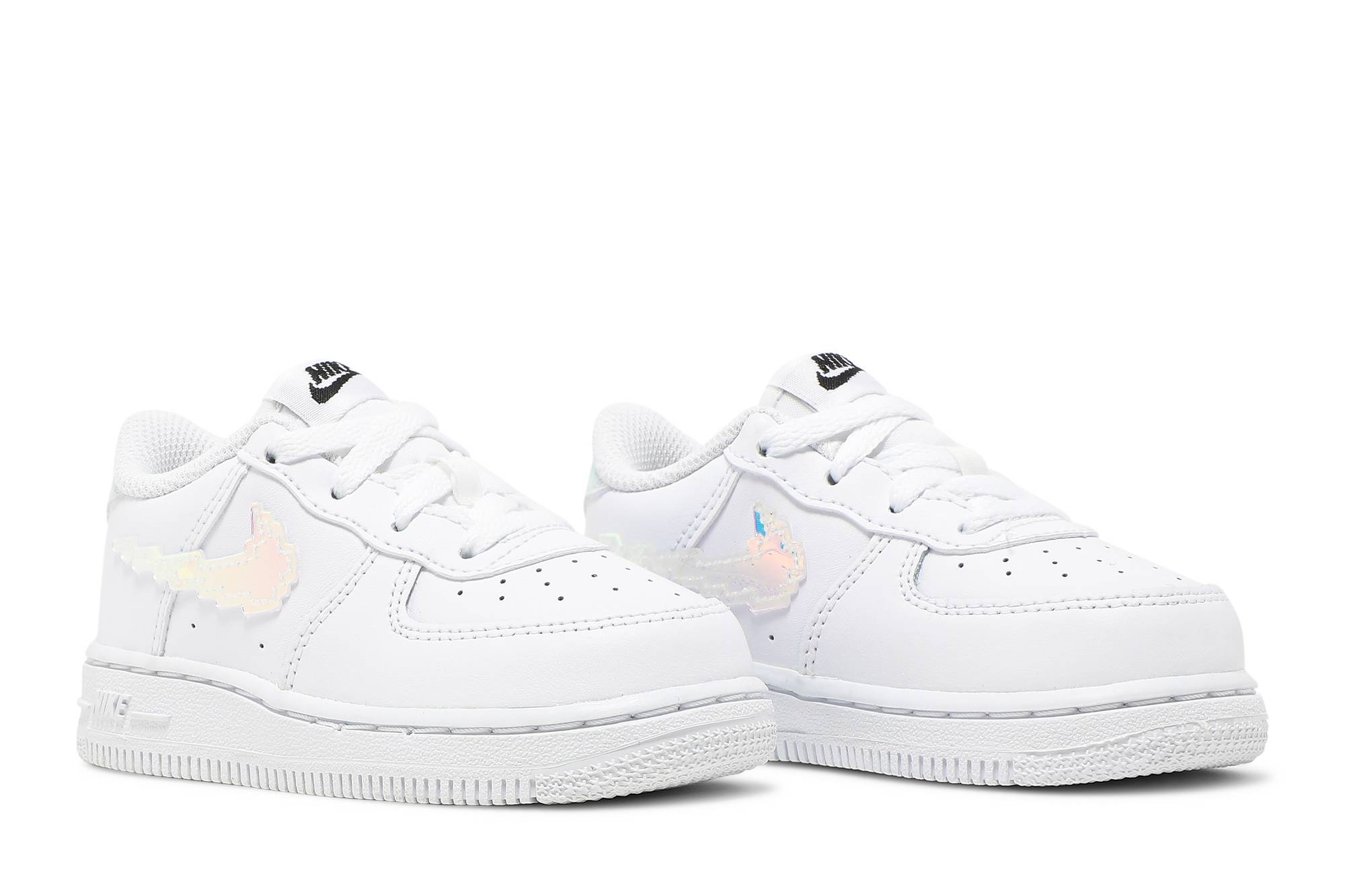 Cheap (TD) Nike Air Force 1 LV8 'Digital Swoosh - Putih' CW1582-100