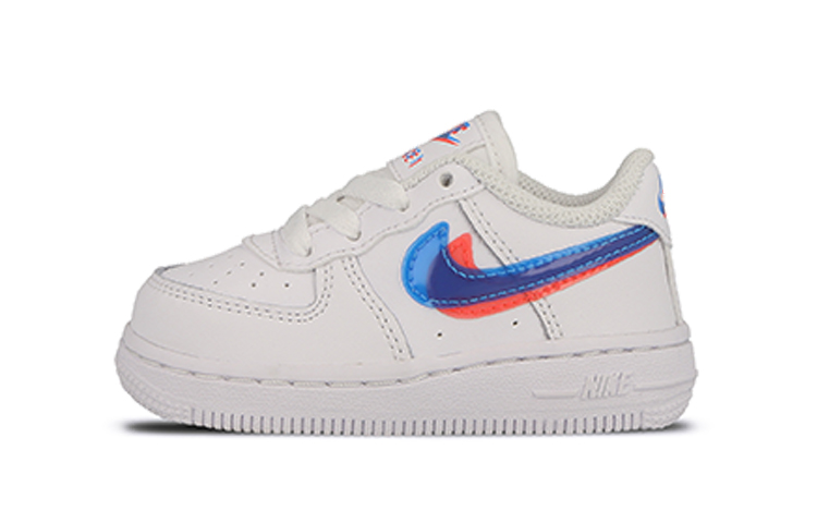 Buy 嬰兒 Nike Air Force 1 Low LV8 KSA “3D眼鏡“ 裸眼3D 休閒 減震防滑耐磨 低筒 板鞋 紅藍白