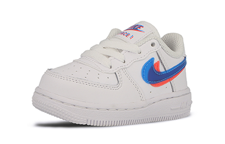 Shop 嬰兒 Nike Air Force 1 Low LV8 KSA “3D眼鏡“ 裸眼3D 休閒 減震防滑耐磨 低筒 板鞋 紅藍白