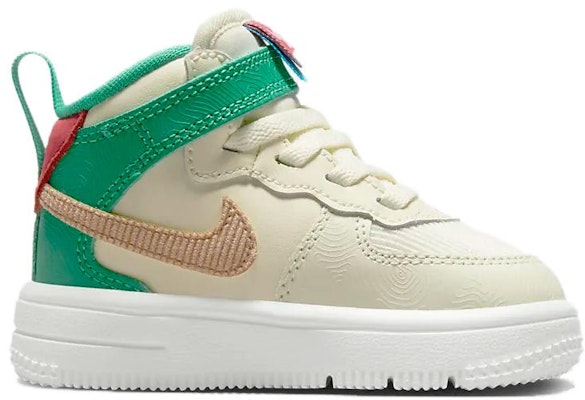 (Toddler) Nike Air Force 1 Mid EasyOn SE 'Coconut Milk Stadium Green' FQ3693-100 Order (Toddler) Nike Air Force 1 Mid EasyOn SE 'Coconut Milk Stadium Green' FQ3693-100