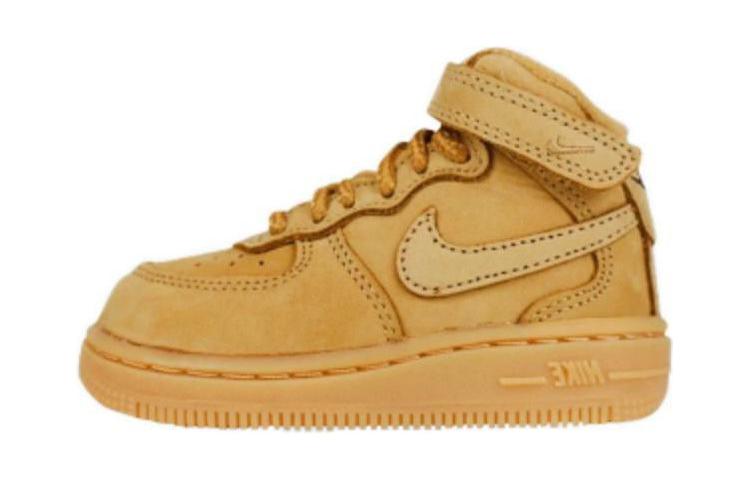 Buy (TD) Nike Air Force 1 Mid LV8 'Flax' Lelaki Kasual Sneakers 859338-200