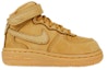 Order (TD) Nike Air Force 1 Mid LV8 'Flax' Lelaki Kasual Sneakers 859338-200
