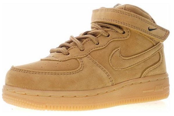 (Toddler) Nike Air Force 1 Mid LV8 'Flax' 859338-200 Lookbook (Toddler) Nike Air Force 1 Mid LV8 'Flax' 859338-200