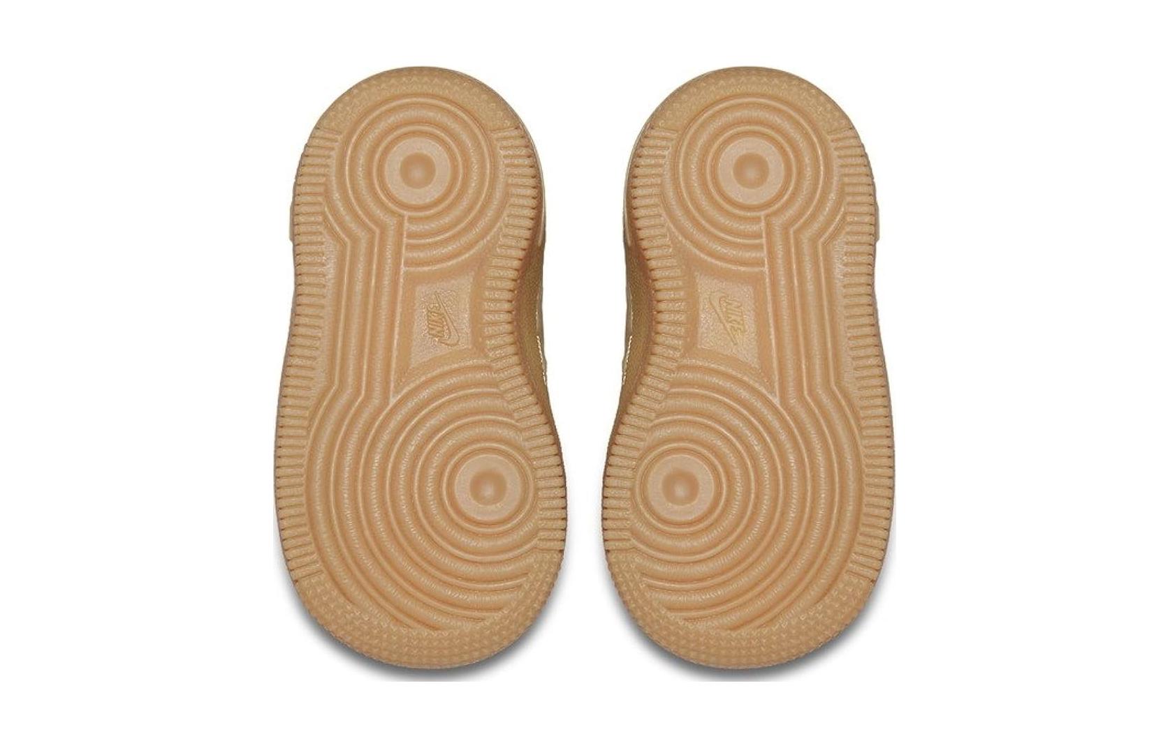 Shop (TD) Nike Air Force 1 Mid LV8 'Flax' Lelaki Kasual Sneakers 859338-200