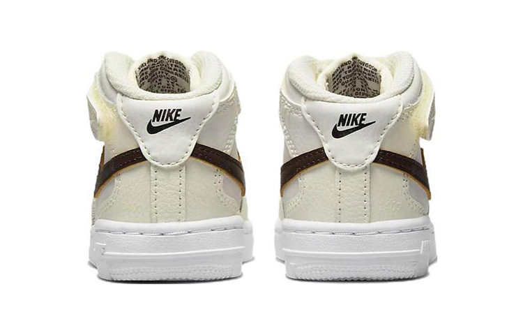 (TD) Nike Air Force 1 Mid SE '40th Anniversary - Sail Brown Basalt' 圖 5