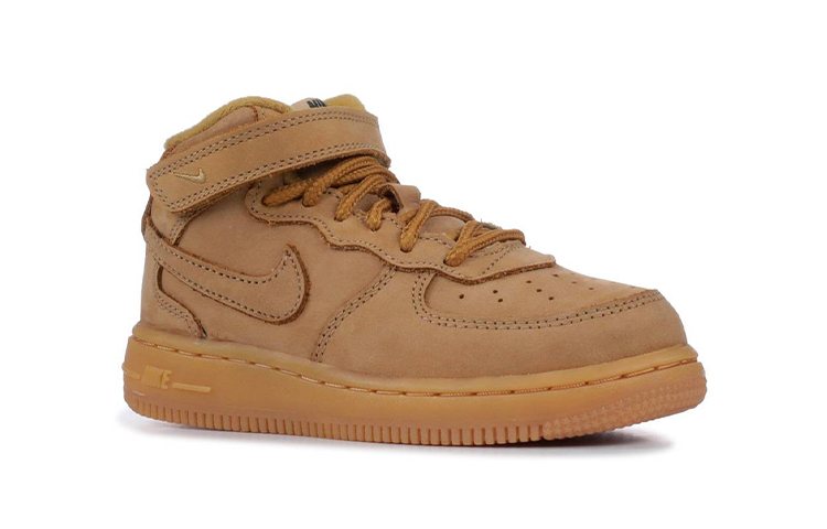 Lookbook 【TD嬰幼兒】Nike Air Force 1 Mid 小麥色