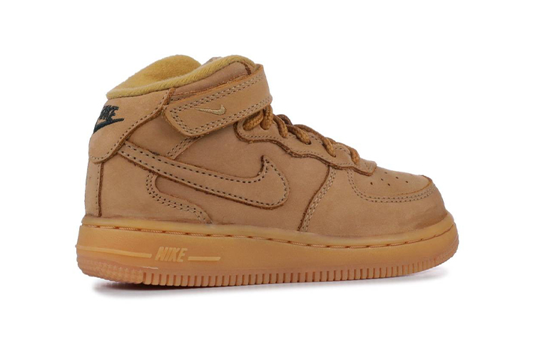 Shop 【TD嬰幼兒】Nike Air Force 1 Mid 小麥色