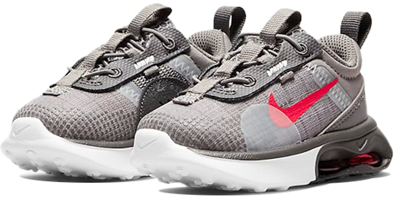 (TD) Nike Air Max 2021 'Gris Estañado y Rojo Sirena' DB1110-006 Order (TD) Nike Air Max 2021 'Gris Estañado y Rojo Sirena' DB1110-006