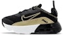 (TD) Nike Air Max 2090 'Hitam Emas Logam Bintang' CU2092-006
