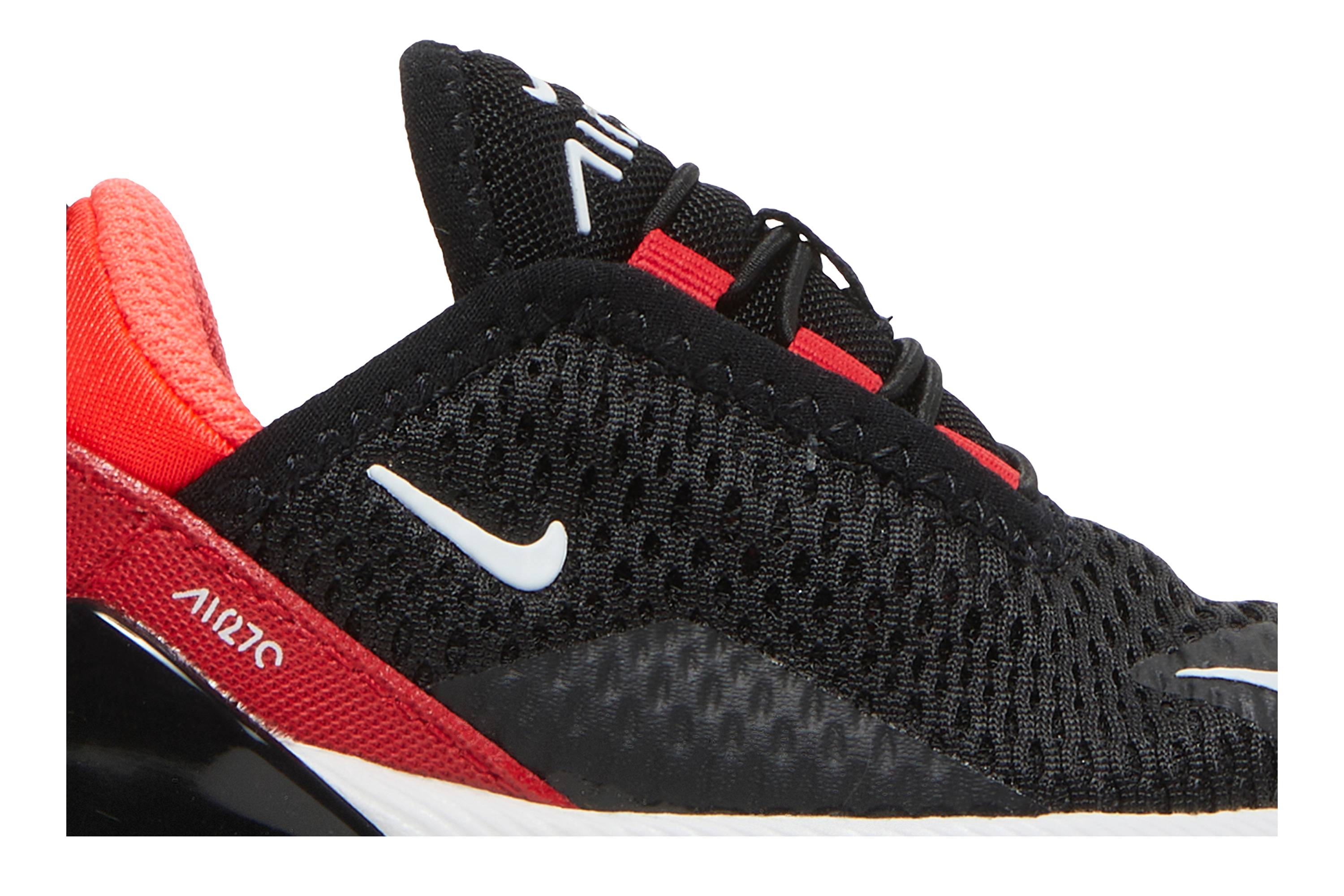 Order (TD) Nike Air Max 270 'Bred' Zapatillas Negras y Rojas DD1646-025