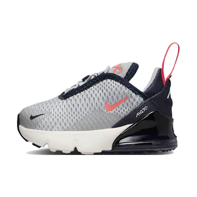 (TD) Nike Air Max 270 'Light Smoke Grey Bright Crimson'
