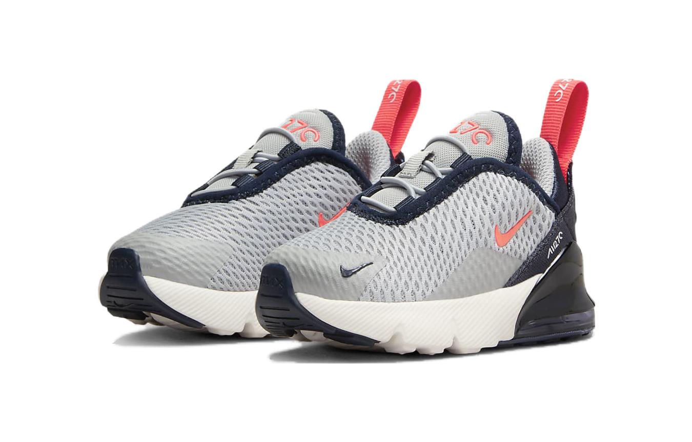 (TD) Nike Air Max 270 'Light Smoke Grey Bright Crimson' 圖 3