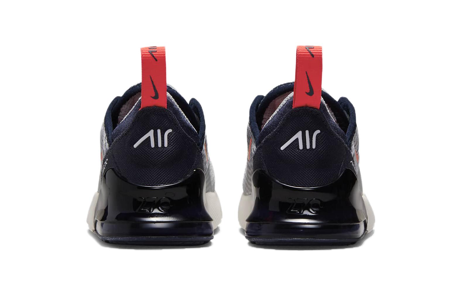 (TD) Nike Air Max 270 'Light Smoke Grey Bright Crimson' 圖 5