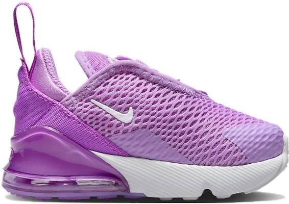 嬰童 Nike Air Max 270 舒適百搭 減震耐磨 低幫 學步鞋 紫色 Order 嬰童 Nike Air Max 270 舒適百搭 減震耐磨 低幫 學步鞋 紫色